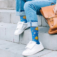 Holiday Fun and Christmas Knee-High Compression Socks (3-Pair) product image