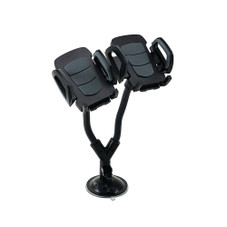 Heavy Duty Dual Car Mount with Flexible Gooseneck Holder product image