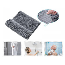 Non-Slip Thick and Soft Absorbent Chenille Bath Mat product image