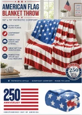 Noble House® American Flag Oversized Throw Blanket product image