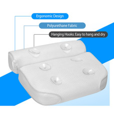 NewHome™ Suction Cup Bathtub Pillow product image