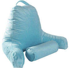 Memory Foam Filled Backrest Pillow With Detachable Cervical Bolster product image