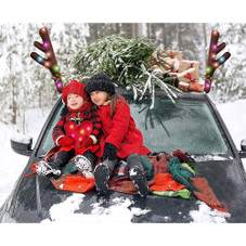 Car Reindeer Antlers, Heart Nose, And Tail With Led Lights product image