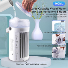 Personal Quiet Humidifier and Cooling Fan product image