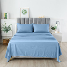 1800 Series 4-Piece Deep Pocket Checkered Bed Sheet Set product image