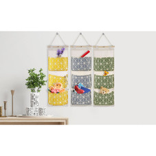 3-Pocket Wall-Hanging Storage Organizer product image