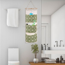 3-Pocket Wall-Hanging Storage Organizer product image