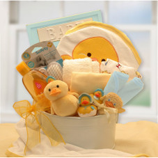 New Baby Bath Time Gift Basket (Blue) product image