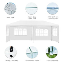 Heavy Duty 10' x 20' Canopy Tent with 4 Walls product image