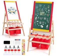 Flip-Over Double-Sided Kids' Art Easel product image