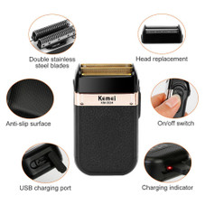 Kemei Men's Rechargeable Electric Shaver  product image