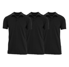 Men's Dry-Fit Moisture-Wicking Polo Shirt (3-Pack) product image