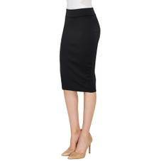 Women's Elastic Waist Stretch Pencil Skirt product image