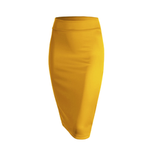 Women's Elastic Waist Stretch Pencil Skirt product image