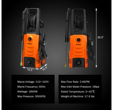 IronMax™ 3500PSI Electric Pressure Washer with Soap Gun product image