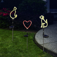 Touch of Eco® Neon Stake™ Solar Neon LED Stake Light (2-Pack) product image