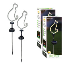 Touch of Eco® Neon Stake™ Solar Neon LED Stake Light (2-Pack) product image