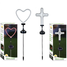 Touch of Eco® Neon Stake™ Solar Neon LED Stake Light (2-Pack) product image