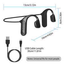 iNova™ Wireless V5.1 Bone Conduction Earphones product image