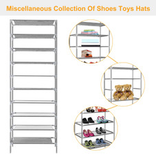 10-Tier Shoe Rack Shelving Unit product image