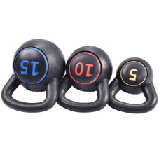 3-Piece Kettlebell Weight Set product image