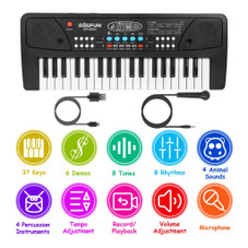 Kids' Digital Electronic Keyboard Piano with Microphone product image