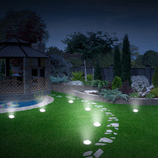 Solarek® Solar-Powered Outdoor Pathway Light (4- or 8-Pack) product image