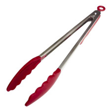 StarPack™ Nonstick Silicone and Stainless Steel Kitchen Tongs (2-Pack) product image