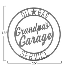 Personalized Decorative Garage Workshop Sign product image