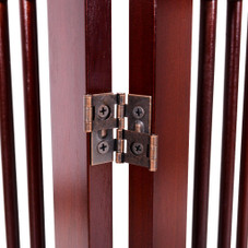 30-Inch Configurable Folding Free-Standing 4-Panel Wood Pet Gate product image