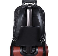 Parker Leather-Trimmed Nylon 15" Laptop Backpack product image