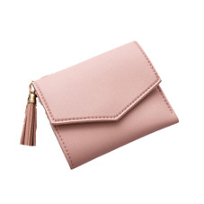 Grace Tassel Tri-Fold Minimalist Wallet product image