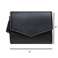 Grace Tassel Tri-Fold Minimalist Wallet product image