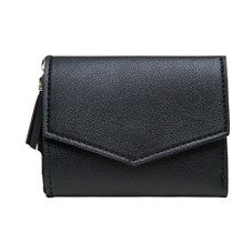 Grace Tassel Tri-Fold Minimalist Wallet product image