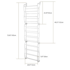 Over-the-Door Shoe Rack product image