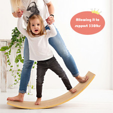 35.5" Babyjoy Wooden Wobble Balance Board product image