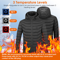 N'Polar™ USB Electric Heating Jacket with Power Bank  product image