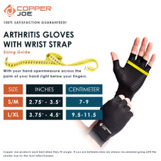 Copper Joe Fingerless Arthritis Gloves  product image