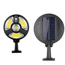 Round Solar Pathway Light with Remote product image