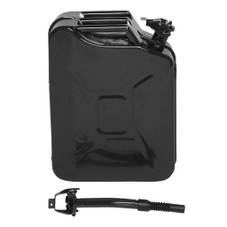 5-Gallon Jerry Can Gasoline Canister with Spout Black product image