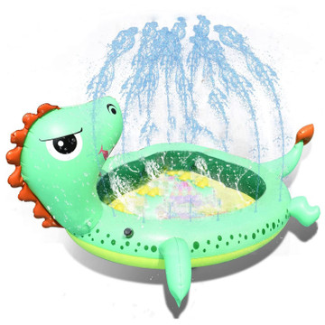 Inflatable Sprinkler Pool Dinosaur Outdoor Splash Pad  product image Inflatable Sprinkler Pool Dinosaur Outdoor Splash Pad  product image