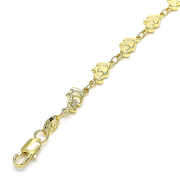 Kids' 14K-Gold Plated Good Luck Elephant Bracelet product image Kids' 14K-Gold Plated Good Luck Elephant Bracelet product image
