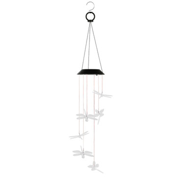 Solarek™ Solar LED Dragonfly Chime Light product image