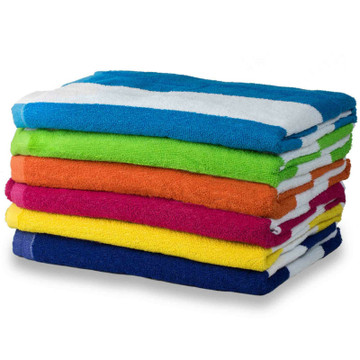 Ultra-Soft 100% Cotton Jumbo Striped Beach Towel (3-Pack) - DailySteals