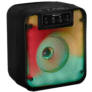 IQ Sound® 4-Inch Bluetooth Speaker TWS Fire Box, IQ-7004DJBT product image IQ Sound® 4-Inch Bluetooth Speaker TWS Fire Box, IQ-7004DJBT product image