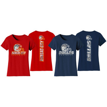Women's Army Camo Football Crewneck T-Shirt product image Women's Army Camo Football Crewneck T-Shirt product image
