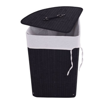 Bamboo Corner Laundry Hamper  product image