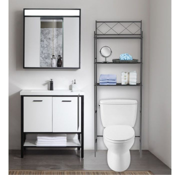Over-the-Toilet 3-Shelf Bathroom Organizer product image Over-the-Toilet 3-Shelf Bathroom Organizer product image
