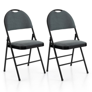 Padded Folding Office Chairs with Backrest (2- or 4-Pack) product image Padded Folding Office Chairs with Backrest (2- or 4-Pack) product image