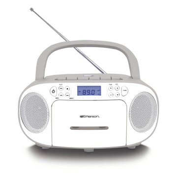 Emerson™ Portable CD/Cassette Boombox with AM/FM Radio, EPB-3003 product image Emerson™ Portable CD/Cassette Boombox with AM/FM Radio, EPB-3003 product image